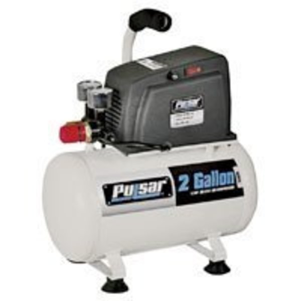 Pulsar PULSAR PCE6021K/6020K Portable Air Compressor, 2 gal Tank, 120 V PCE6021K